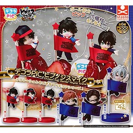 Decora PIC Hypnosis Microphone Division Rap Battle Rhyme Anima [Complete Set of 6 Types] Gachagacha Capsule Toy