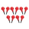 10PCS Archery Arrow Head Safety Arrow Tips Screw in Nylon