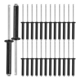 iplusmile 50pcs Assorted Sizes Blind Rivets Aluminum Pop Rivet Assortment for Metal