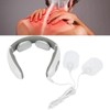 Smart Neck Massager Intelligent Electric Pulse Vertebra Cervical Massager RelaxerWhite