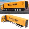 1: 48 Alloy Container Truck Model Toy Highly Simulation Children