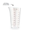Lacor - 67075 - Basic-Messbecher, Behälter mit Maßen, Flüssigkeitsmesser, Kunststoff,