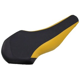 Hidden Comfort Camo HCC Racing ATV seat Cover Compatible with Suzuki LTR 450 450R ATV SEAT Cover Yellow & Black Gripper