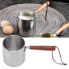 450ML Stainless Steel Butter Warmer Mini Butter Coffee Milk Pot