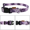 Aiminto Dog Collar, Cute Floral Pattern, Soft and Adjustable Collar