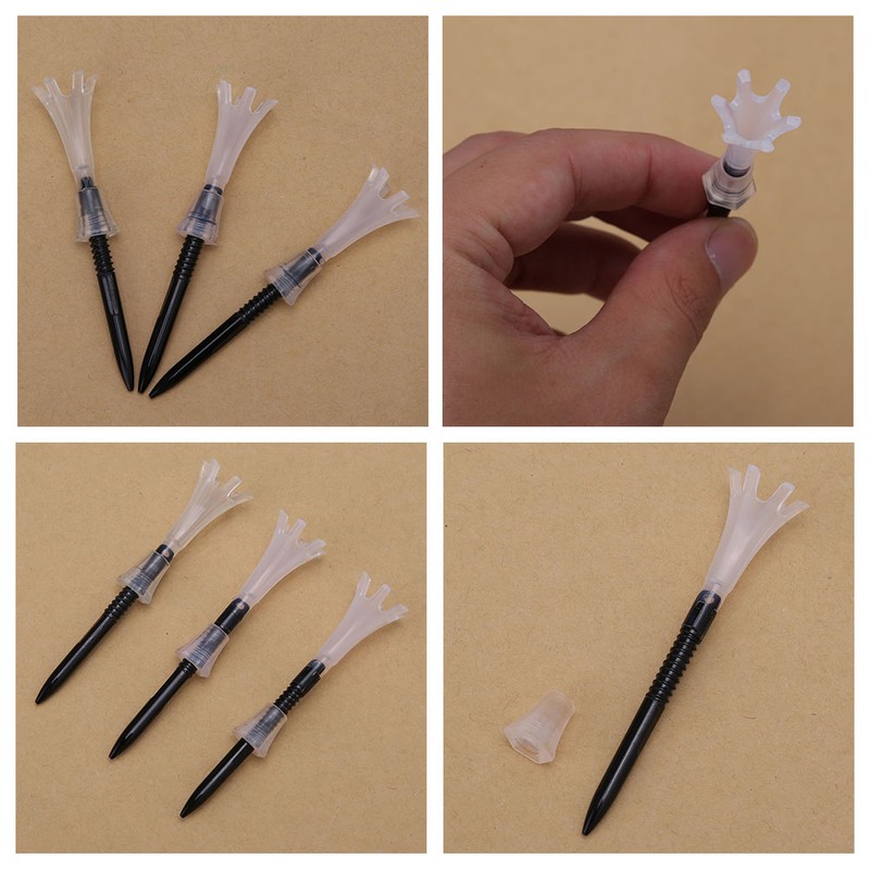 3 Pcs/Lot T204 Golf Rotational Limited Golf Tees Adjustable Golf