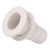 2in Through Hull Fitting Straight Drain Hose Polypropylene Inner Beam