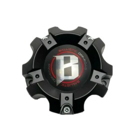 Ballistic Off-Road Matte Black Wheel Center Cap CAP-WX01-150-5