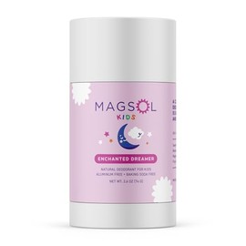 MAGSOL Natural Deodorant for Kids and Teens, Aluminum Free, Baking Soda Free, Magnesium Deodorant for Girls, Gentle for Sensitive Skin, Long Lasting O