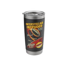 Interstellar Intruder, 3I/Atlas Science Fiction Stainless Steel Insulated Tumbler