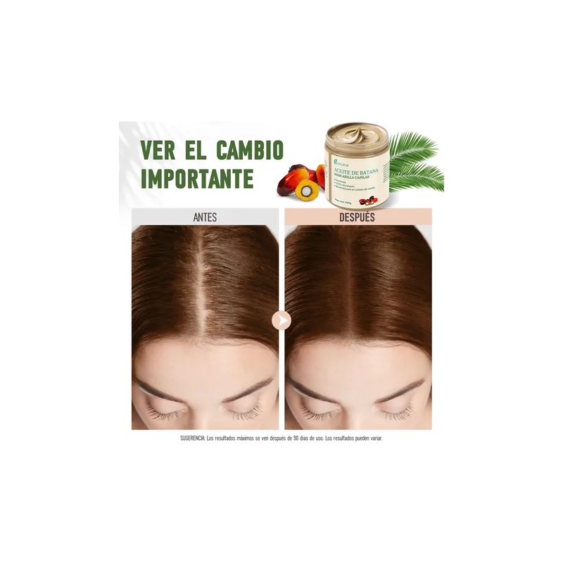 Batana Mascarilla Para Cabello 500ml Reparar Seco Rizado