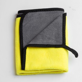 U4T Premium Car Cleaning Kit: Large Microfibre Cloth used as Car Drying Towel, Kitchen Towels, Multipurpose Cleaning Cloths and Microfibre Towel, an Essential Car Accessories for Women & Men(3 PACK)