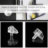 50Pcs Shelf Support Peg, Support Cabinet Shelf Pins, Clear Plastic