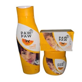 pawpaw Clarifying Body Cream 500ml face cream 300ml Soap 175g pack of 3 Skincare