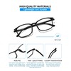 Suertree Self-tinting blue light filter distance glasses, lightweight photochromic myopia
