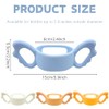 4Pack Bottle Handles Compatible with Boon Nursh Reusable Silicone Pouch