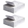Chrisma 3 cotton embossed cotton pads, 500 sheets, 2 pcs / 크리스마 3코튼 엠보 화장솜, 500매입, 2개