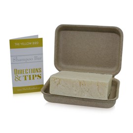 The Yellow Bird Eucalyptus Tea Tree Shampoo Bar. All Natural & Organic Ingredients. Sulfate Free, Detergent Free, Color Safe, and Silicone Free. Vegan, Plastic Free, Zero Waste Shampoo Soap