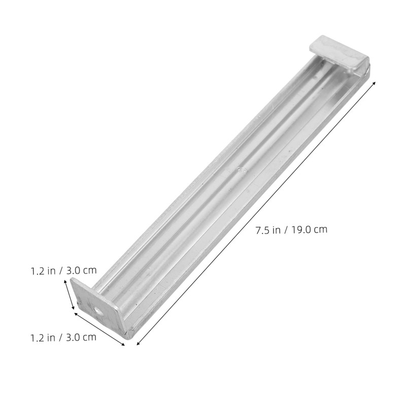 IWOWHERO Aluminum Alloy Gutter Hanger Rain Gutter Support Bracket for