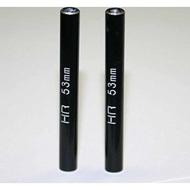 Hot Racing RCL65301 Aluminum Standoff Post Link 6x53mm w/ M3 Threads (Black)(2)