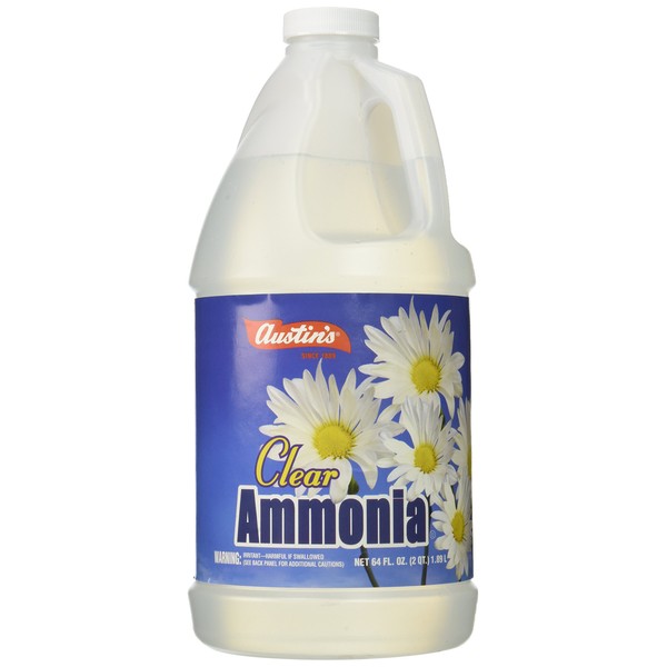 Austin's 00051 Clear Ammonia Multipurpose Cleaner - 64 Ounce