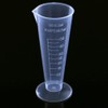 2PCS Measuring Cup, 50ml PP Plastic Graduated Beaker Transparent with