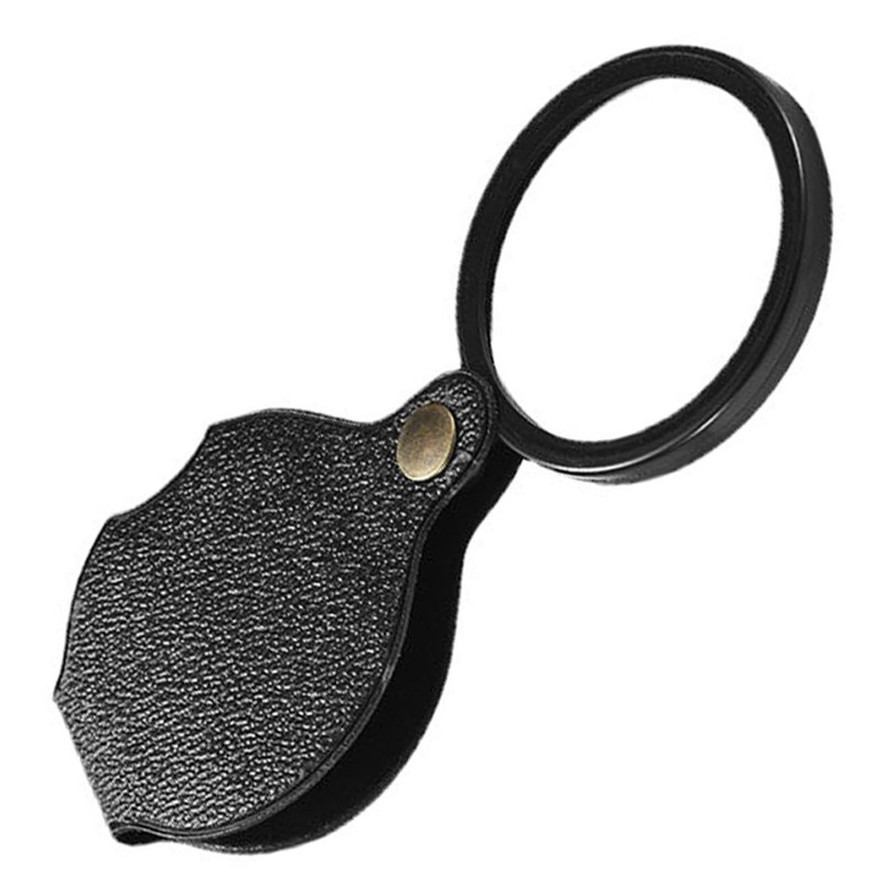 Pocket Magnifier 20X Rotating Foldable HD Mini Portable Reading Magnifier