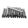 Hole Punch Tool, Asixx 20pcs /Set Leather Craft 5mm Carbon