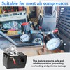 LF10-4H Air Compressor Pressure Switch 95-125 PSI, 20A 4 Port