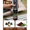 Amjdcoe Portable Espresso Maker, 20 Bar Electric Espresso Machine for