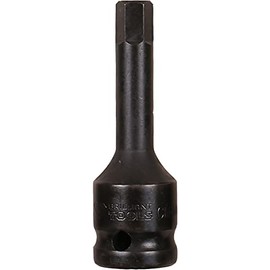 BRILLIANT TOOLS BT022629 1/2 Inch Power Bit Socket Hexagon Socket 19 mm [Powered by KS Tools]