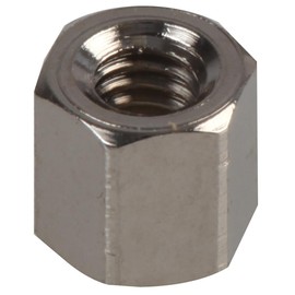 M2.5 Hex Spacer Female Brass 4mm Body Length 4mm Overall Length 4mm Product Range DTRF Brass Series Spacer Material Brass Spacer Type Female Thread Size