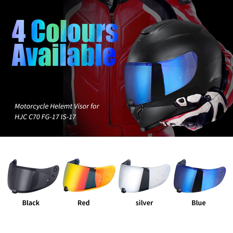 Helmet Vsier for C70 FG-17 IS-17, Motorcycle Helmet Visor, Motorcycle