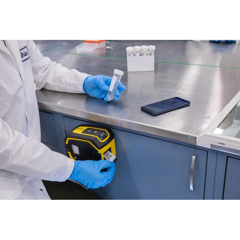 Brady M511 Portable Wireless Industrial Label Printer Magnet, Black