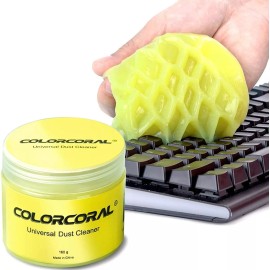 ColorCoral Gel Limpiador Teclado Color Coral Slime Pc Oficina Hogar