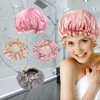 BEE VIBES Gorra de Baño Satín 3 Pack Doble Capa