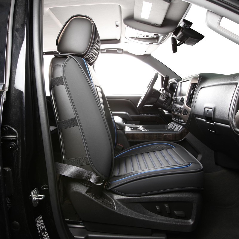 JOJOBAY Chevy Silverado Seat Covers,GMC Sierra Seat Covers,Custom Fit 2007-2024
