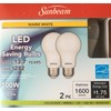 Sunbeam 100W LED DIMMABLE A19 / A21 Light 2 PACK,