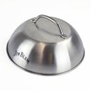 Jim Beam JB0181 Burger and Enamel Bell, Silver, 225 x