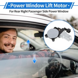 HEROFFIX Rear Right Passenger Side Power Window Regulator Lift Motor for Ford Ecosport 2013-2017 No.CN15A27001CF/CN15A27001CB 2 Pin Car Window Glass Lift Motor