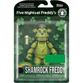 Funko Five Nights at Freddy's Shamrock Freddy Action Figure Plush (Shamrock Freddy Figure)