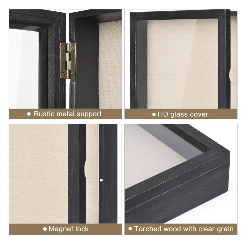 Love-KANKEI Shadow Box Frame 11x14 Shadow Box Display Case with