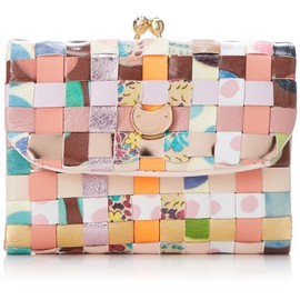 Tsumori Chisato Eponeko Mesh Trifold Wallet Wallet Purse, pink (04)