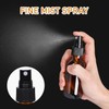 2 oz Glass Spray Bottles with Fine Mist Sprayer 2Pack,