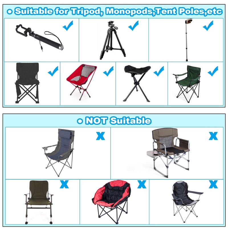 PATIKIL 31x8" Camping Chair Replacement Bag Nylon Folding Camping Chair