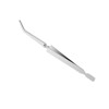WOONEKY 1pc Silver Nail Tweezers Tool Multifunction Nail Art Sculpture