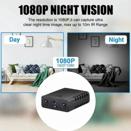 New Smart Mini WiFi Camera Wireless 1080P HD Night Cam w/Battery Home Security