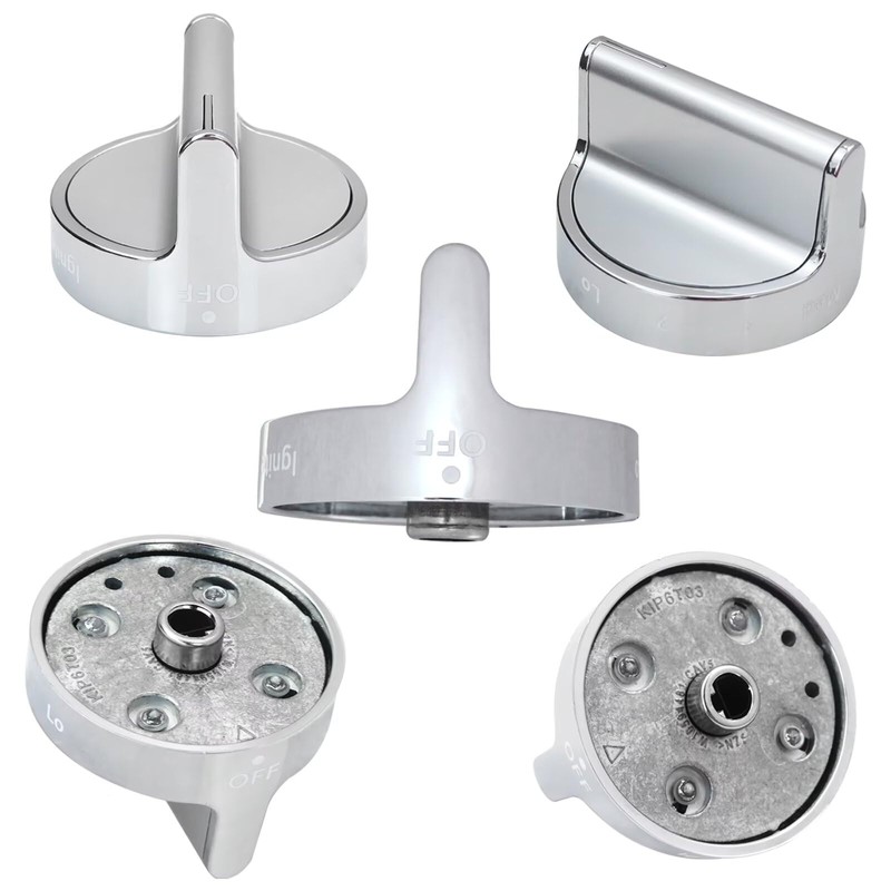 Upgrade W10766544 Gas Stove knobs Replacement for Whirlpool WFG540H0ES0 Range