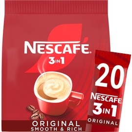 NESCAFE 3 IN 1's Original (1 Pack 20 Drinks)
