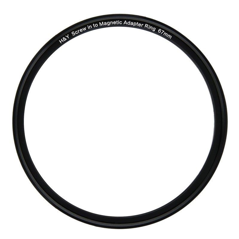 H&Y Filter Adapter, 67mm Screw-in Magnetic Adapter Kit, Uses 67mm